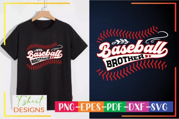 Baseball Brother Graphics for T-Shirt Designs