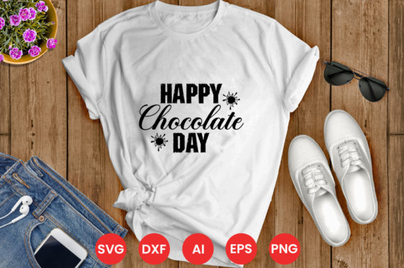 CHOCOLATE DAY SVG T-SHIRT DESIGN