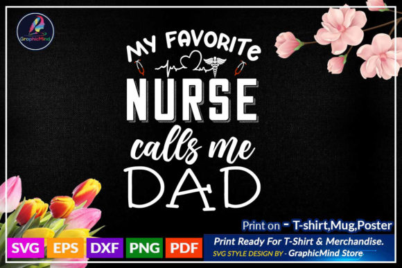 Nursing SVG T-Shirt Design: Graphics for Crafts & Branding