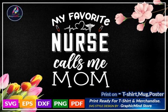 Nursing SVG T-Shirt Sublimation Design: Graphics for Crafts & Heartfelt Branding