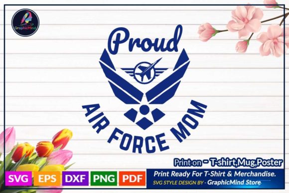 Proud Airforce SVG T-Shirt Design