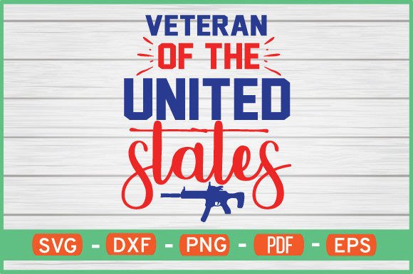 Veteran of the United States T-Shirt SVG: Graphics for Crafts & Content