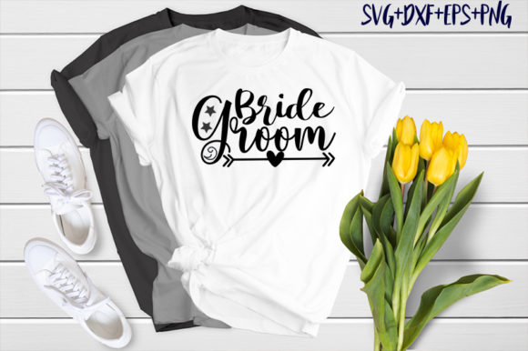 Wedding Design Bride Groom Graphics for T-Shirt Designs